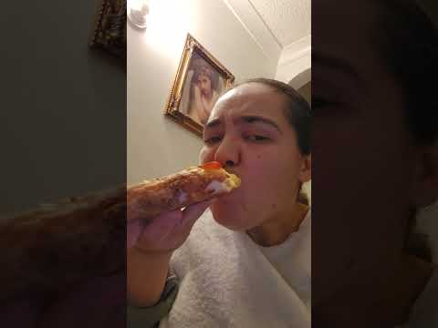 Lil' Nat's (me) Pineapple and Pepperoni Pizza Slice