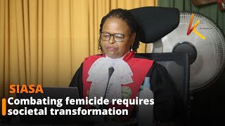 “Combating femicide requires not just legal intervention but societal transformation,”  CJ Koome