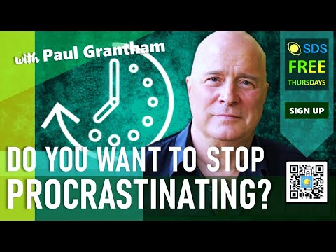 Procrastination: Learn One Most Effective Technique to Tackle It | With Paul Grantham #sdsseminars