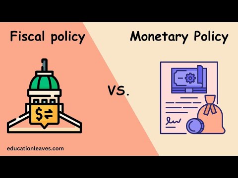 Difference between Fiscal policy and Monetary policy #fiscalpolicy #monetarypolicy