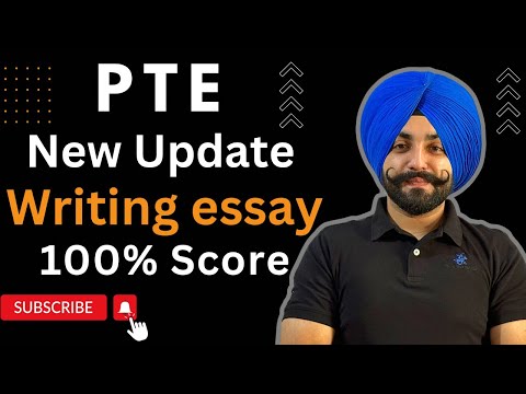 PTE writing essay template new updates ( Gurwinder Sir )