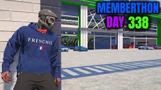 Using A Train To Rob Cars In GTA 5 RP  - Memberthon Day 338