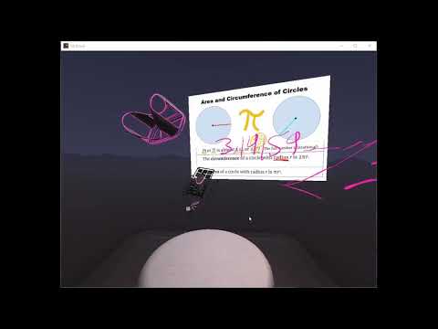 Visualizing Pi and Circumference Formulas VR Lesson (CCSS.MATH.CONTENT.7.G.B.4)