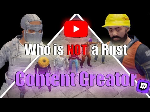 Rust Odd Man Out 7 vs 1: Who is NOT a Rust Content Creator?