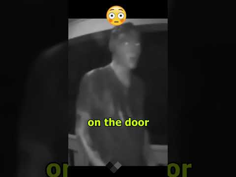 Why You Should Verify Before Opening Your Door 😨 #shorts