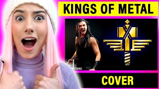 Dan Vasc "Kings Of Metal" MANOWAR Cover Feat. Cederick Forsberg SINGER MUSICIAN First Time REACTION