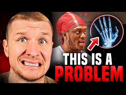 KSI: “My Right Hand Is F**KED”.. This INJURY Will CHANGE The Dillon Danis Fight