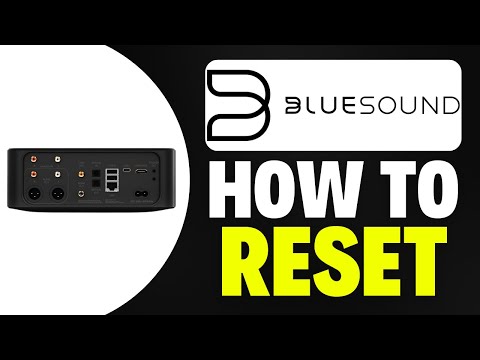 How To Reset Bluesound Node Icon