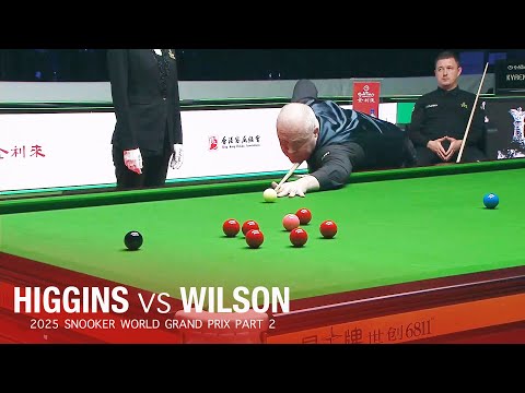 John Higgins vs Kyren Wilson 2025 Snooker World Grand Prix Part 2