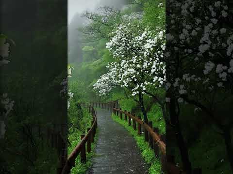 NATURAL RAIN SOME LOVE OF NATURE 💖#nature #rain #rainsounds #shorts