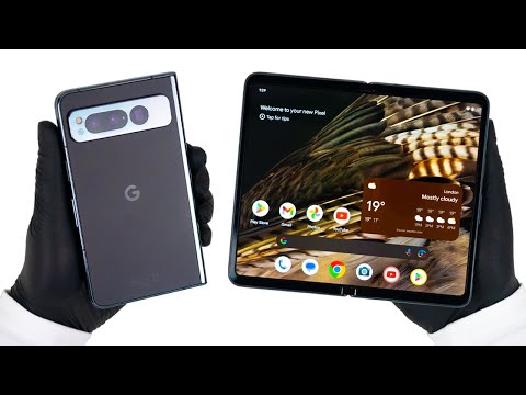 Google Pixel Fold Aesthetic Unboxing - ASMR