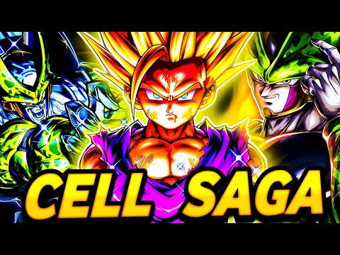 THE ULTIMATE TAG POWER UP!! THE CELL SAGA TEAM DOES SHATTERING DAMAGE!? (DRAGON BALL LEGENDS)