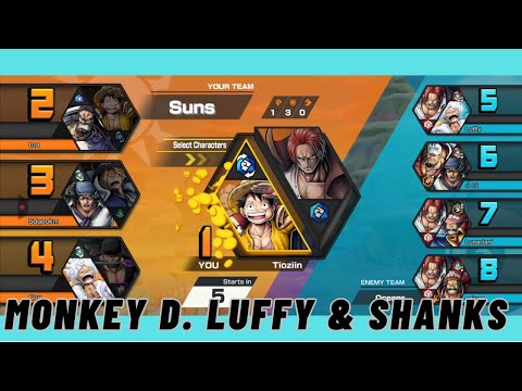 MONKEY D LUFFY Takes On SHANKS In ONE PIECE BOUNTY RUSH Gameplay