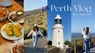 PERTH TRAVEL VLOG 🇦🇺 3 days in Margaret River, Busselton Jetty, cafe hopping and sunsets 🌞 Part 1