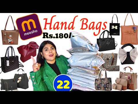 Most Unique and Affordable Handbags 👜 From Meesho ✨🎀 || 22 Handbags