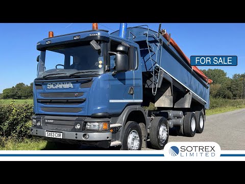 For Sale - New Stock From Sotrex: Scania G440 8 X 4 Alloy Body Tipper