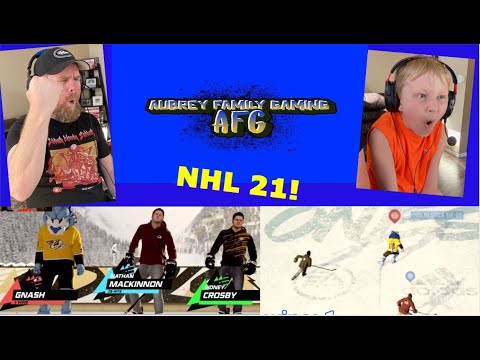 NHL 21 with Dad and Jack!