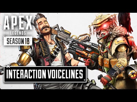 *NEW* FUSE and BLOODHOUND Interaction Voicelines - Apex Legends Season 18