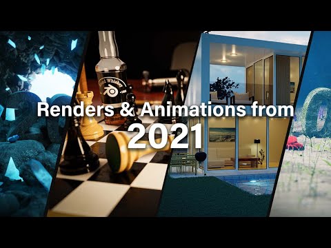 My Renders & Animations From 2021