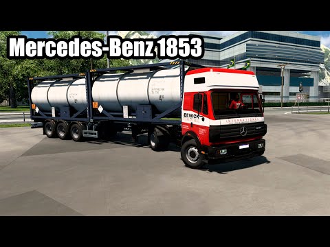 Mercedes-Benz 1853 - Mod Euro Truck Simulator 2 1.50 #45