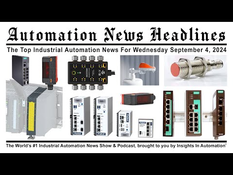 Automation News Headlines for Wednesday September 4, 2024