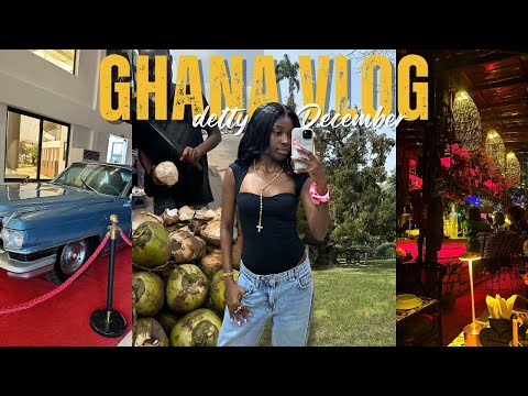 GHANA VLOG| TAKING MY ENGLISH BOYFRIEND HOME!, Seeing Historical places, Trying restaurants & more