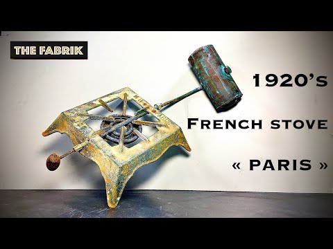 1920's French Camp Stove "PARIS" - Restoration