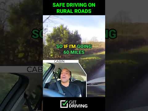 Country roads are not race tracks | #driving #drivingtips #drivinglessons #shorts