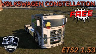 Download VolksWagen Constellation Para Ets2 1.53 Muitos Acessórios e Opcionais