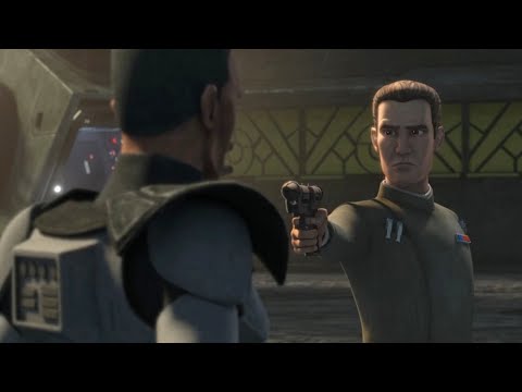 Vice Admiral Rampart Kills Captain Wilco |  Star Wars: The Bad Batch Season 2