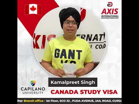 Congrats Kamalpreet Singh for his Canada study visa🇨🇦..