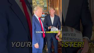 😂 Donald Trump Gifts Logan Paul His Mugshot