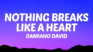 Damiano David - Nothing Breaks Like A Heart (Lyrics)