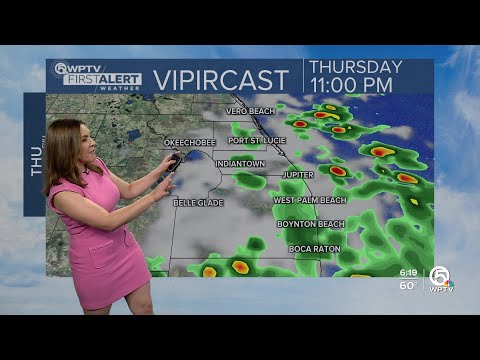 WPTV First Alert Weather Forecast for Morning of Thursday, March 13, 2025