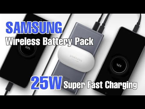 Samsung Wireless Battery Pack 25Watts Super Fast Charging (10000 mAh)