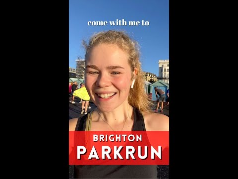 COME WITH ME TO BRIGHTON PARKRUN // UNI STUDENT SATURDAY MORNING ROUTING (TRAINING FOR TRIATHLON)