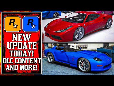 NEW DLC Content is HERE! The NEW GTA Online UPDATE Today! (New GTA5 Update)