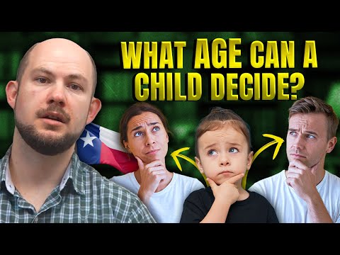 What Age can a Child Decide Which Parent to Live with in Texas???