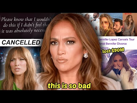 JENNIFER LOPEZ IS DONE...(cancelled tour)