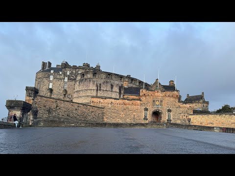 8 mile sight seeing run in Edinburgh