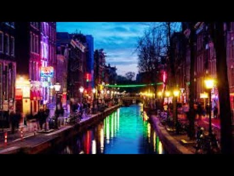 AMSTERDAM 1:00 AM NETHERLANDS 2024 4K HDR WALK TOUR