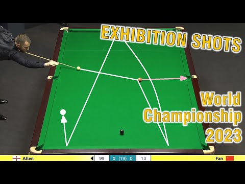 10 Minutes of Exhibition Shots! Snooker World Championship 2023!