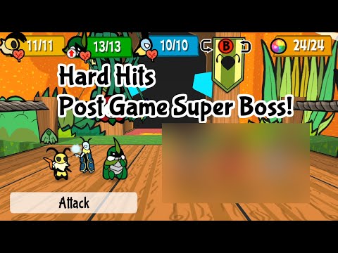 Bug Fables - Post Game Super Boss With Hard Hits