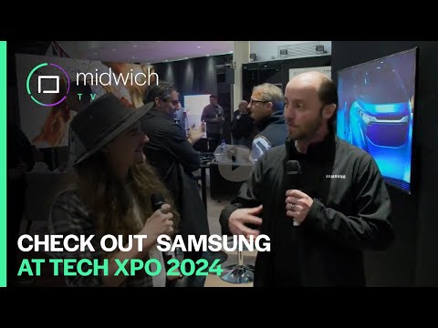 The Samsung stand at Tech Xpo 2024 in 60 seconds!