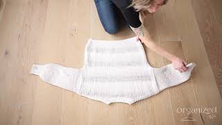 How to Fold Sweaters