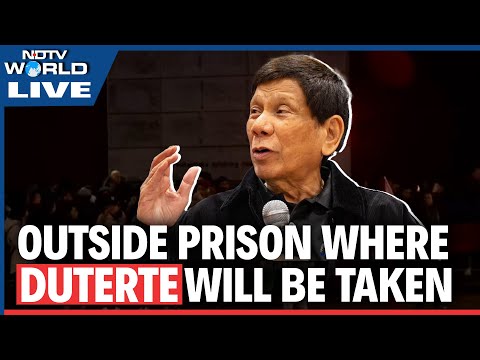 Rodrigo Duterte | Former Philippine President Rodrigo Duterte Taken To Scheveningen Prison | Hague