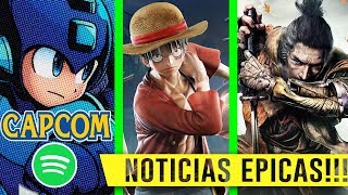 Noticias EPICAS: Spotify y Capcom!! + Nuevos juegos y mucho MAS!! | Es De Gamers