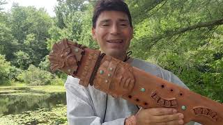 Mayan Temple Flute  The biggest one ever made. (the Sound of the Temple)