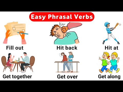 Easy Phrasal Verbs : English Vocabulary | Phrasal Verbs with Sentence | Listen and Learn | ielts