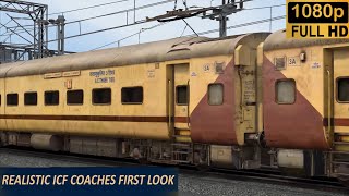 REALISTIC ICF COACHES SECOND LOOK VIDEO IN TRAIN SIMULATOR CLASSIC| INDOSIMWORLD